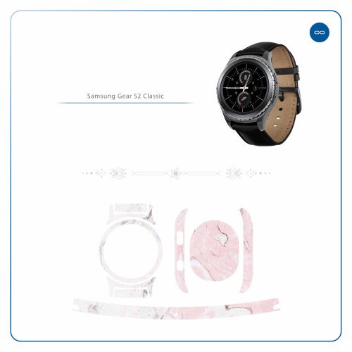 Samsung_Gear S2 Classic_Blanco_Pink_Marble_2